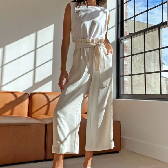 NWOT aritzia wilfred grey paper bag pant! - Picture 1 of 5